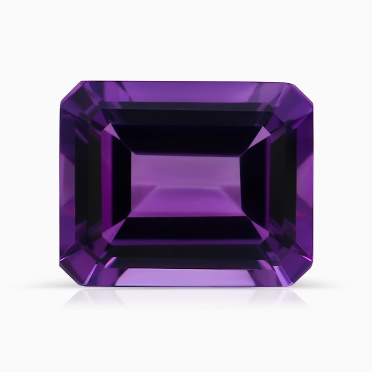 2.78 Carat GIA Certified Emerald Cut Amethyst