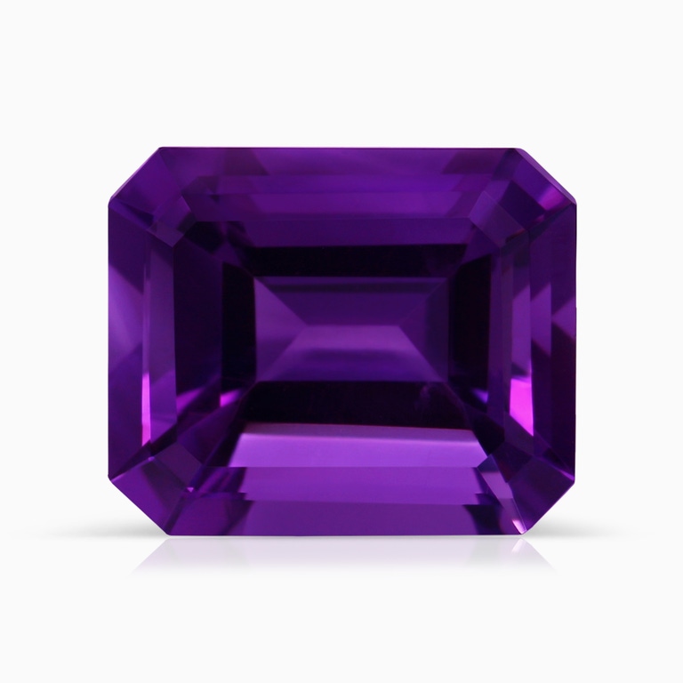 5.65 Carat GIA Certified Emerald Cut Amethyst