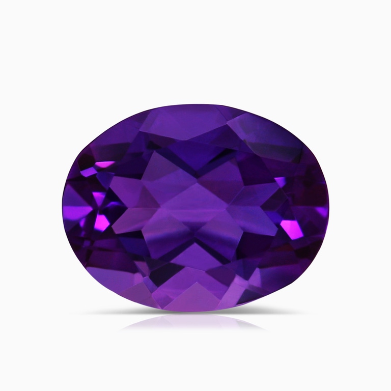 1.87 Carat GIA Certified Oval Amethyst