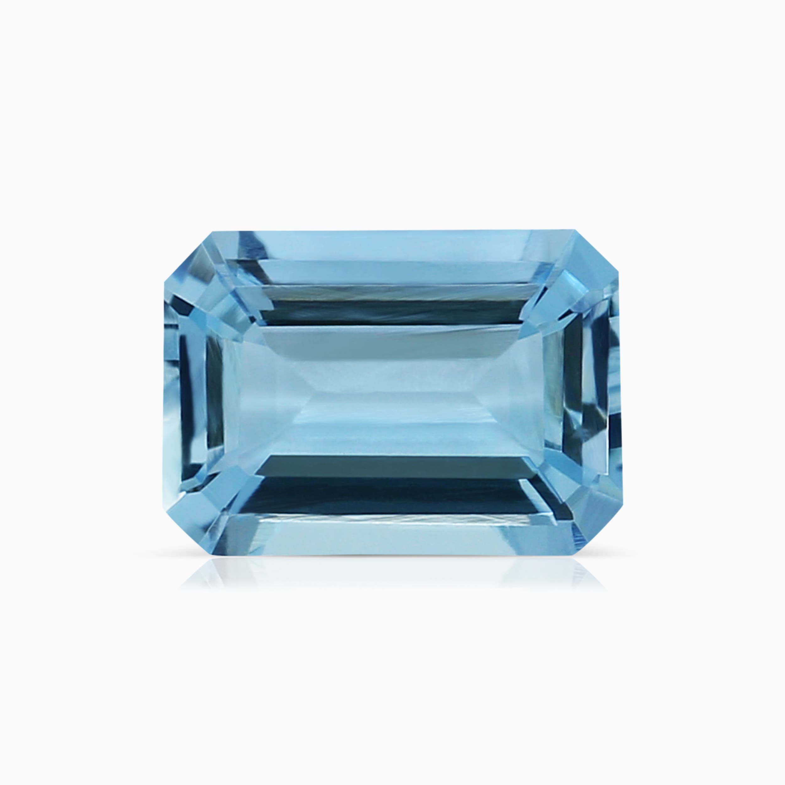 7x5mm Emerald Cut Aquamarine