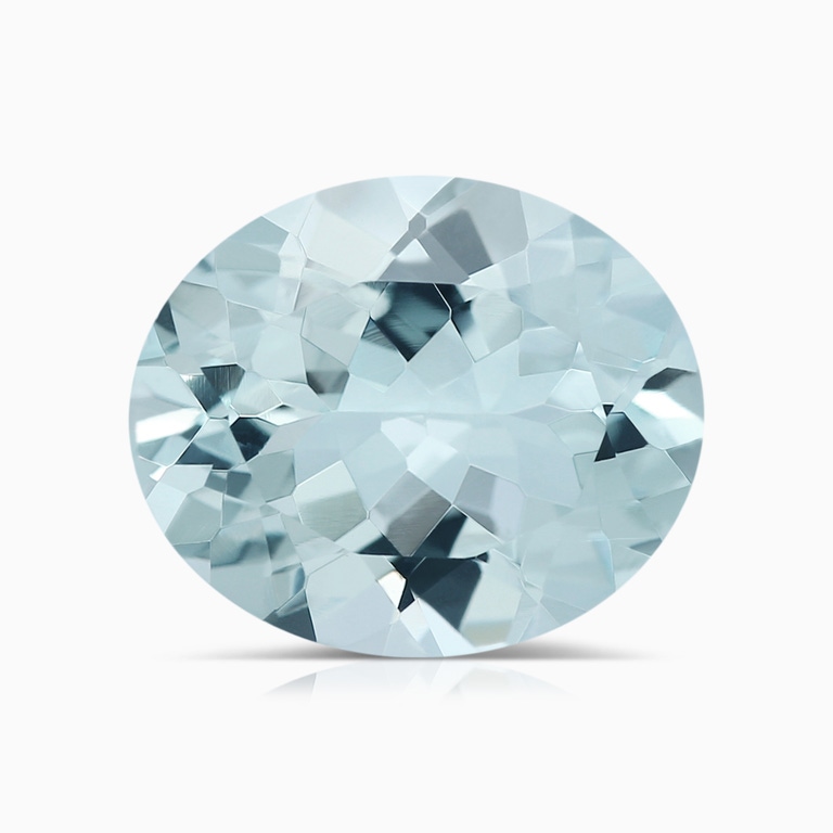 3.80 Carat Oval Aquamarine