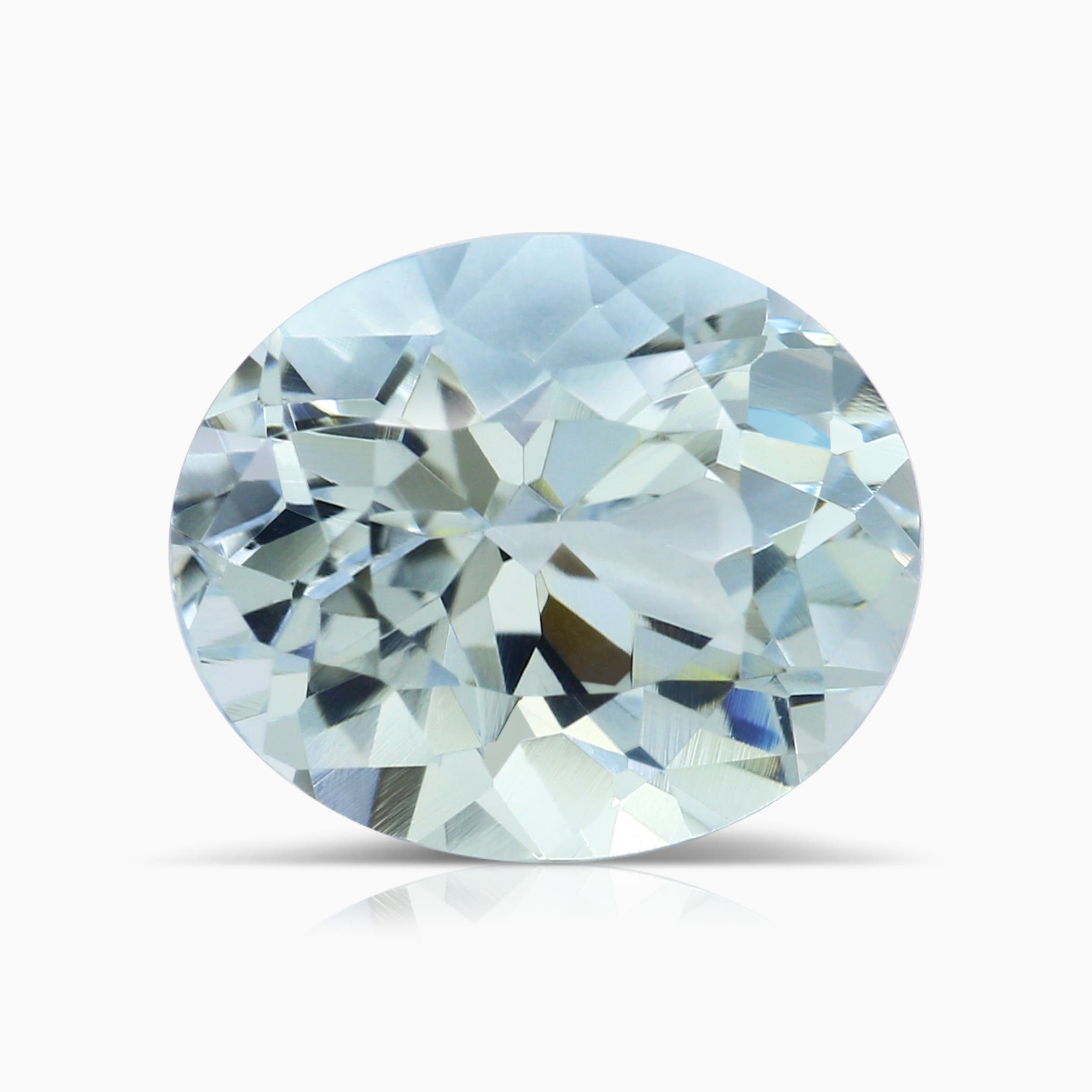 11.85x9.91x6.98mm Oval Aquamarine