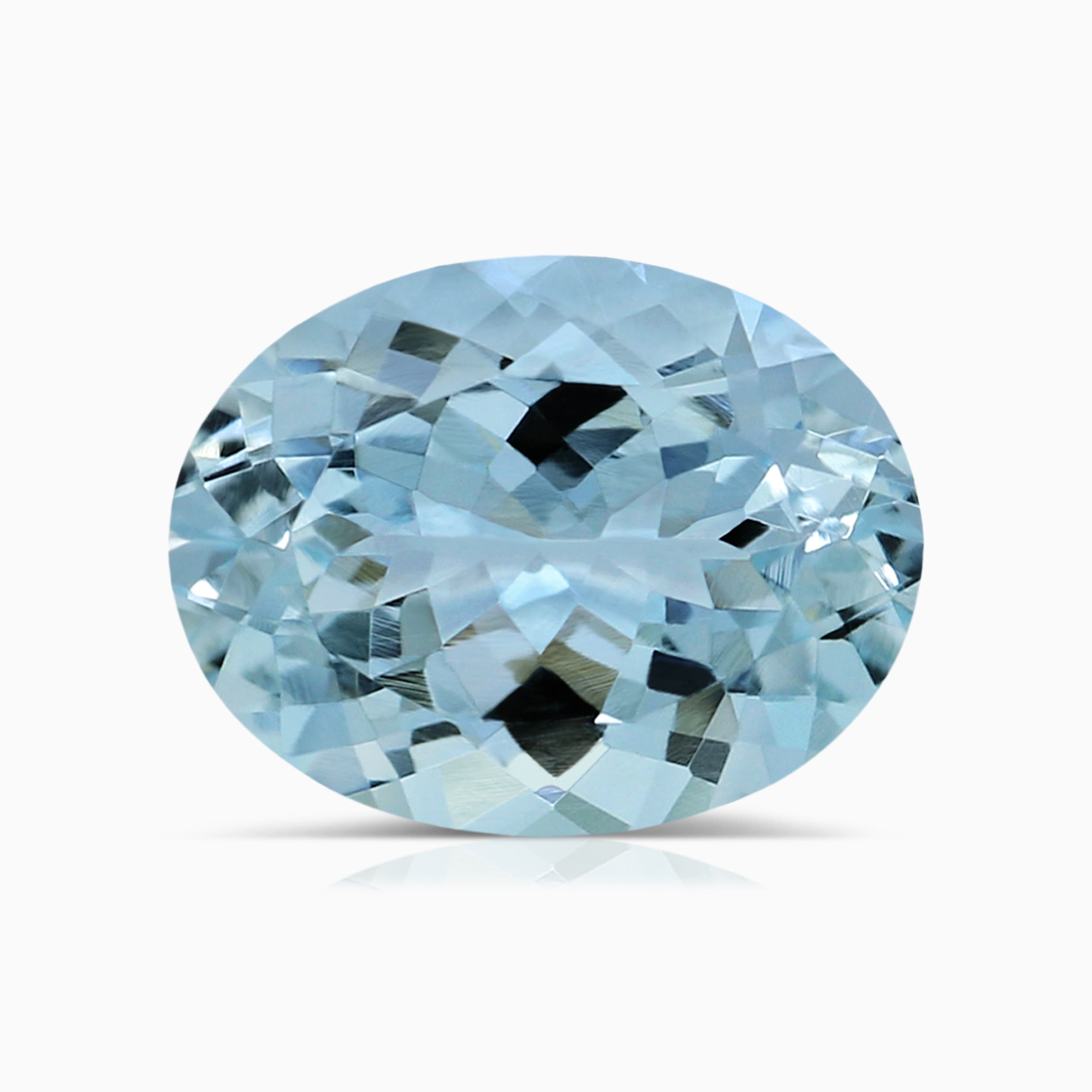 9x7mm Oval Aquamarine