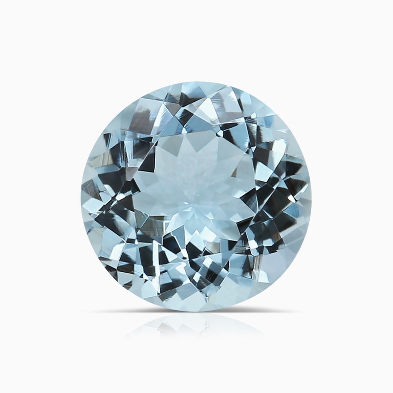 1.53 Carat Round Aquamarine