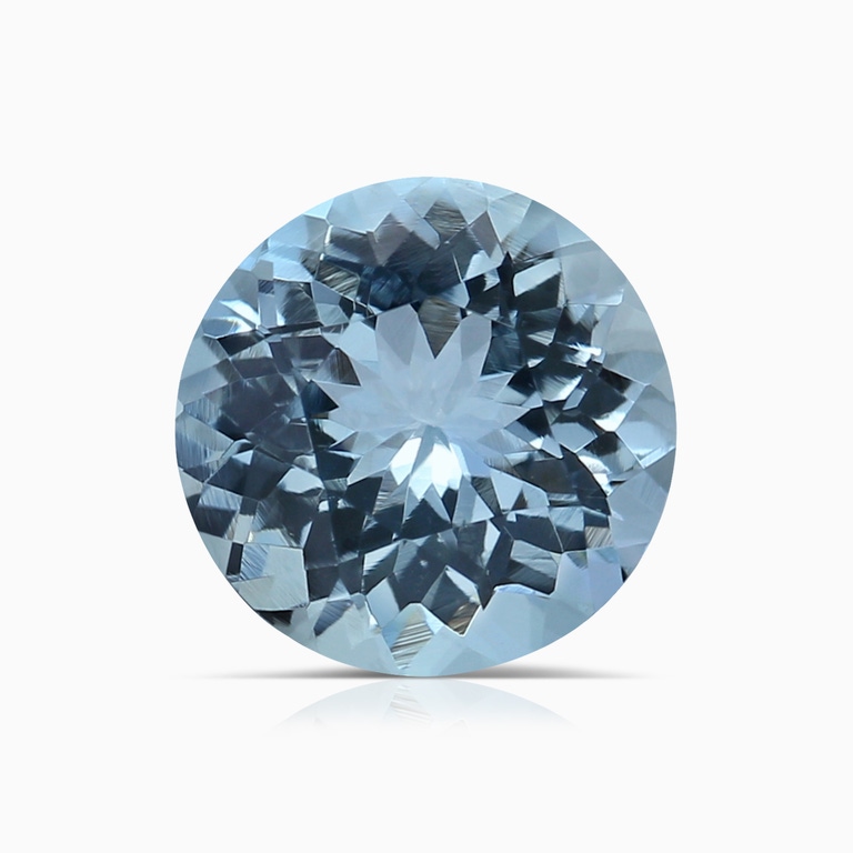 1.76 Carat Round Aquamarine