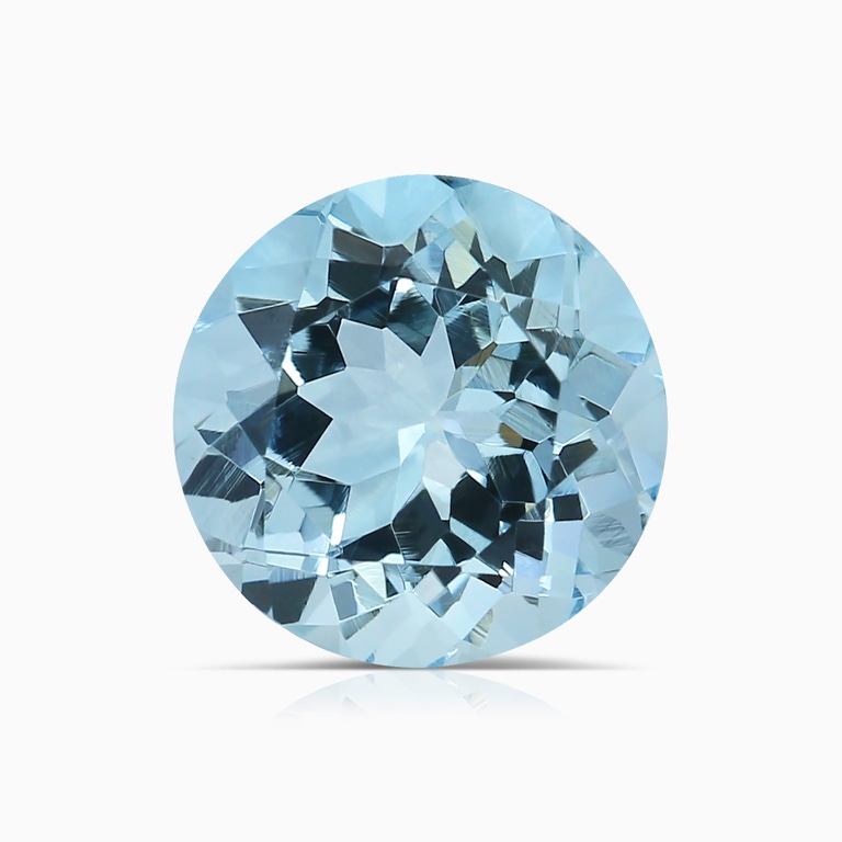 1.91 Carat Round Aquamarine