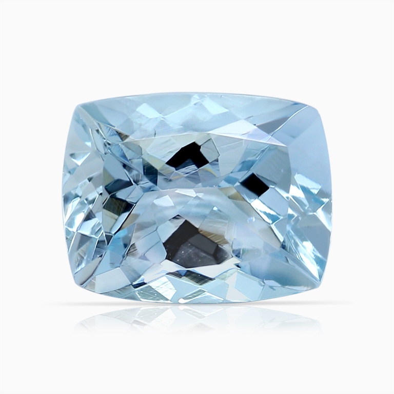 1.93 Carat GIA Certified Cushion Rectangular Aquamarine