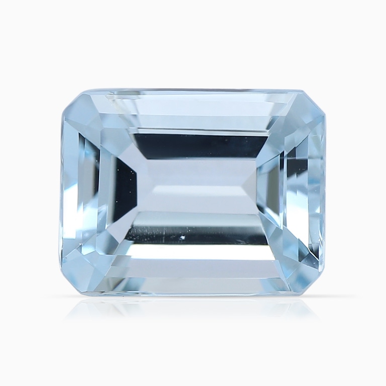 2.66 Carat Emerald Cut Aquamarine