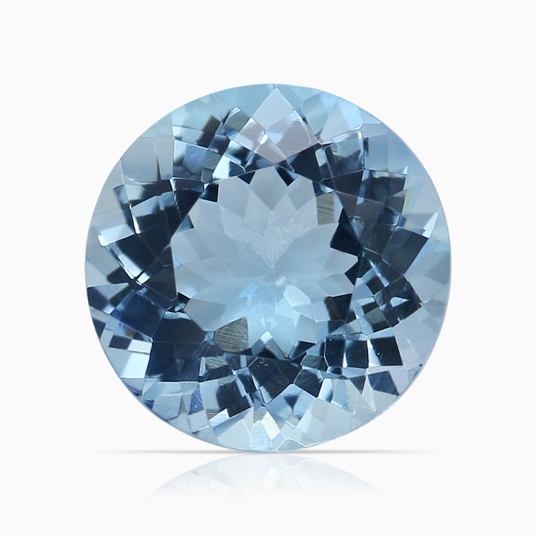 2.72 Carat GIA Certified Round Aquamarine