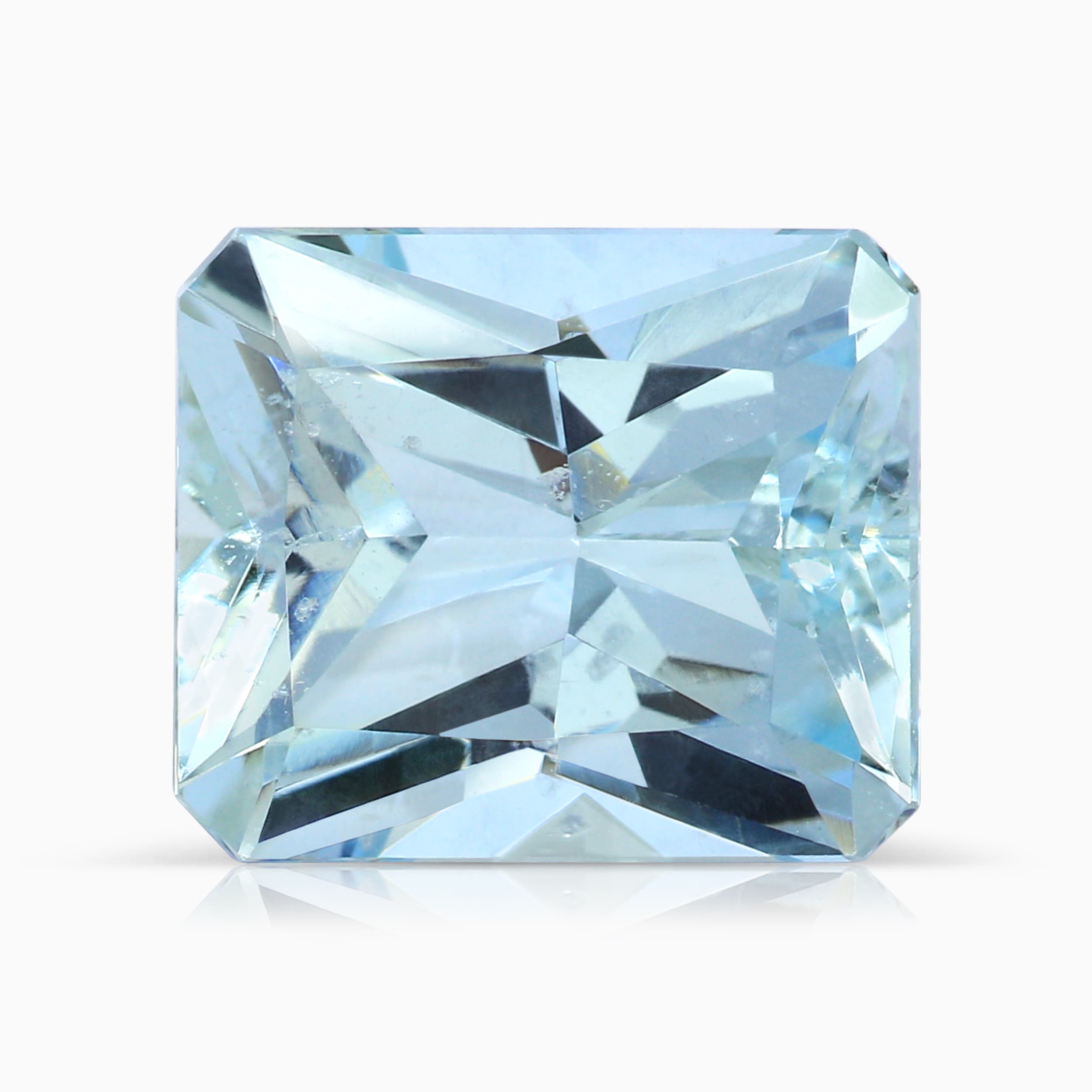 12x10mm Emerald cut Aquamarine