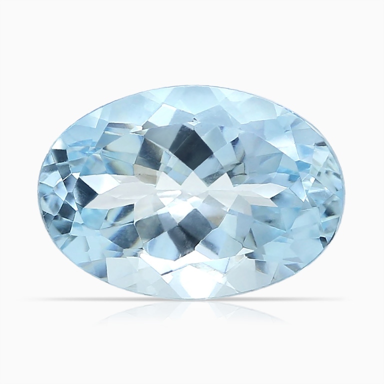 5.03 Carat Oval Aquamarine