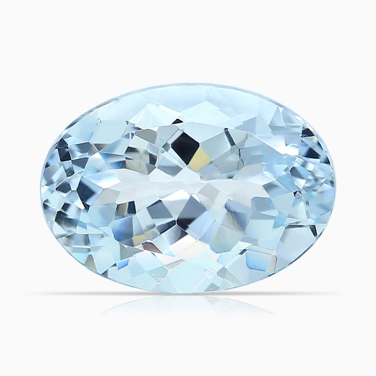 5.48 Carat Oval Aquamarine