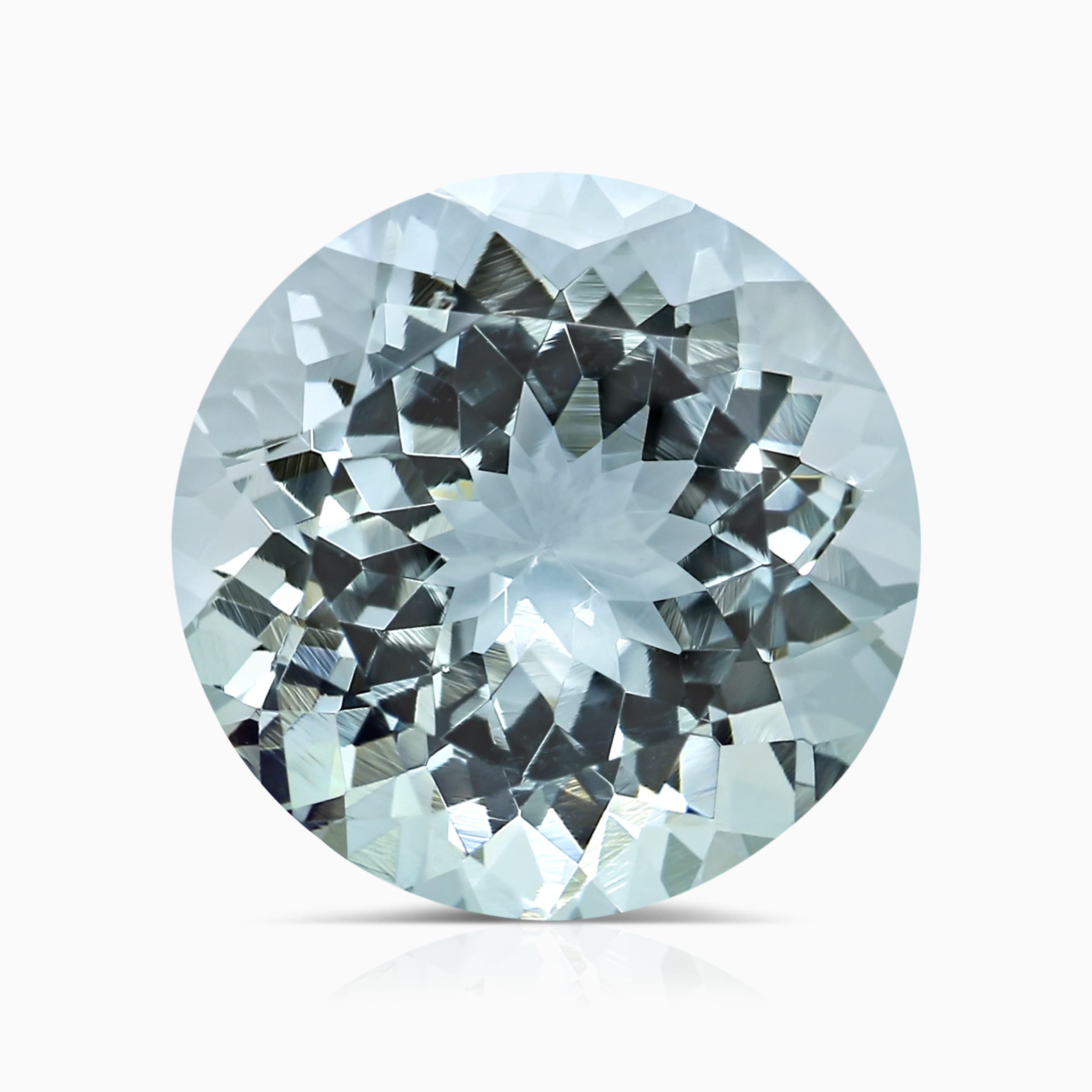 12mm Round Aquamarine