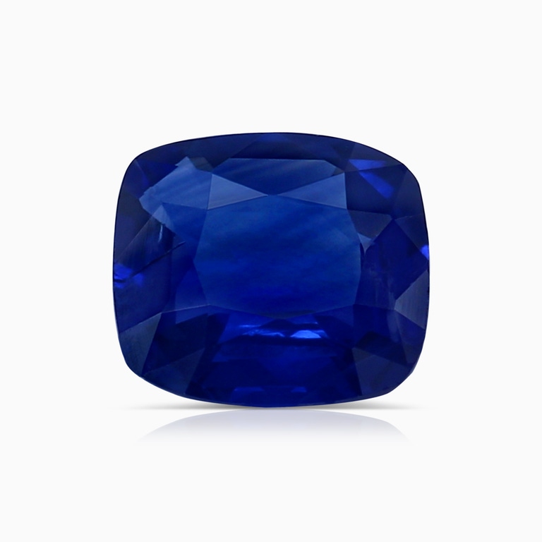 1.09 Carat Cushion Rectangular Blue Sapphire