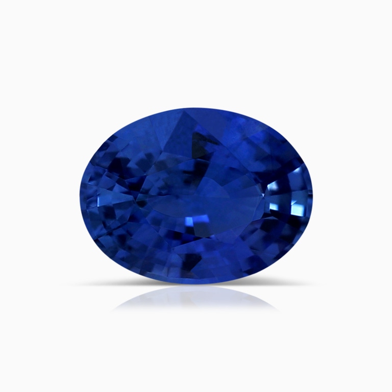 1.44 Carat GIA Certified Oval Blue Sapphire