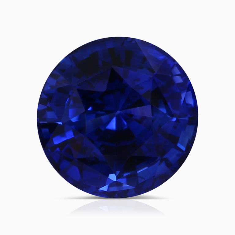 4.26 Carat GIA Certified Round Blue Sapphire