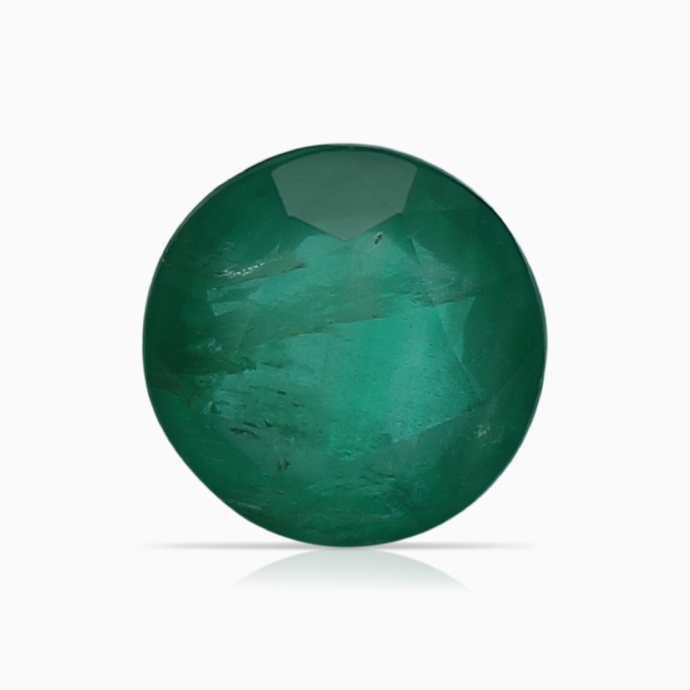 0.99 Carat Round Emerald