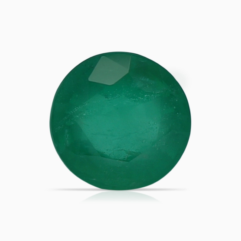 1.00 Carat Round Emerald