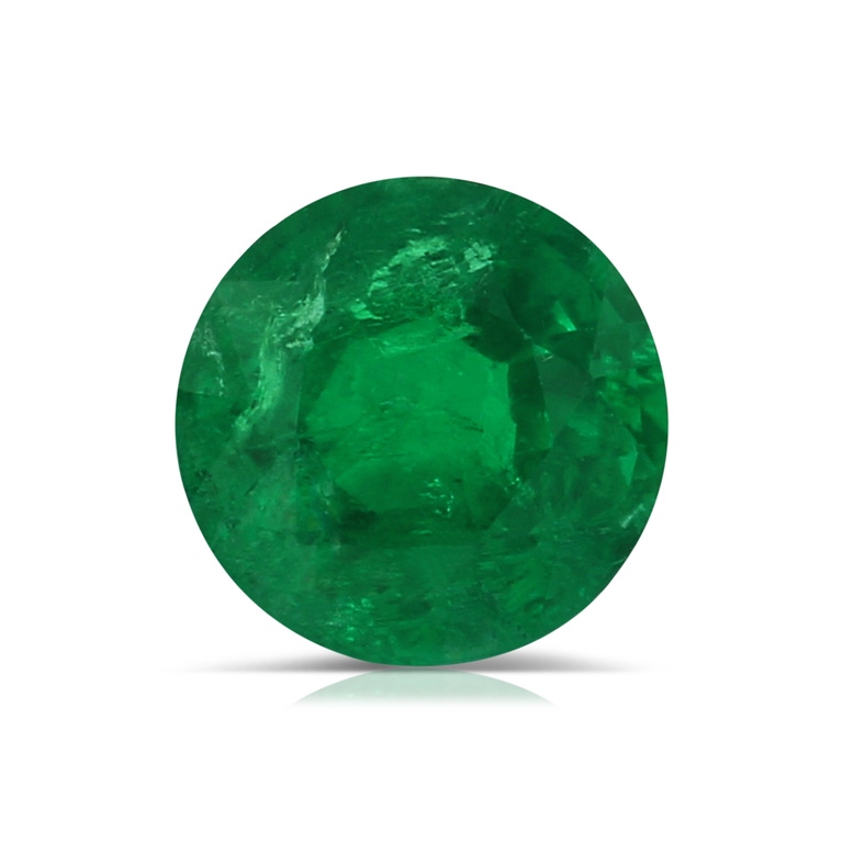 0.81 Carat GIA Certified Round Emerald