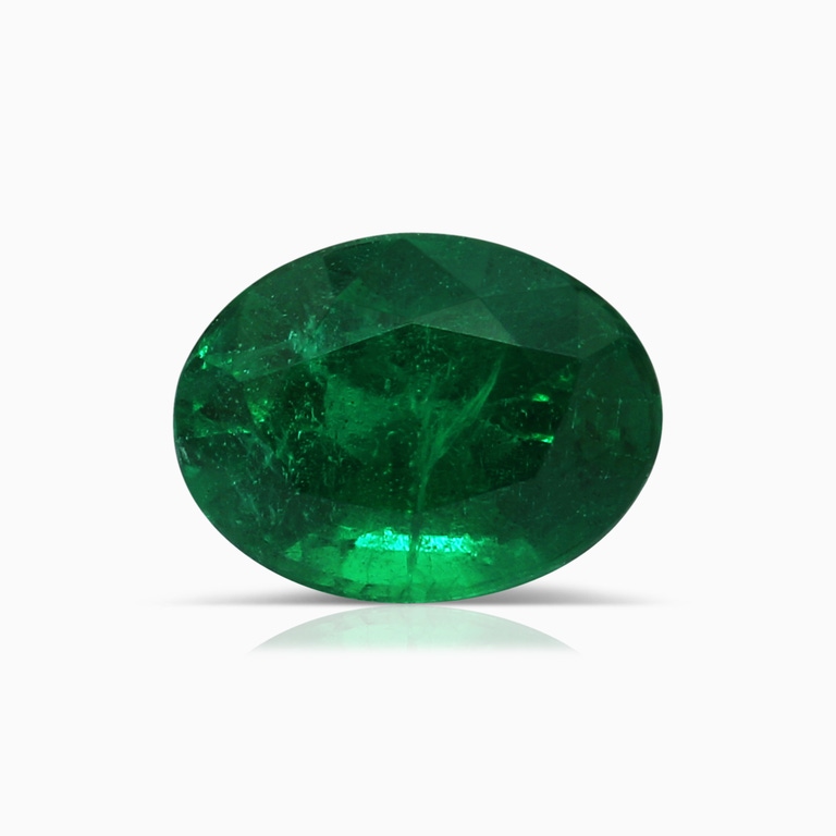 1.33 Carat GIA Certified Oval Emerald