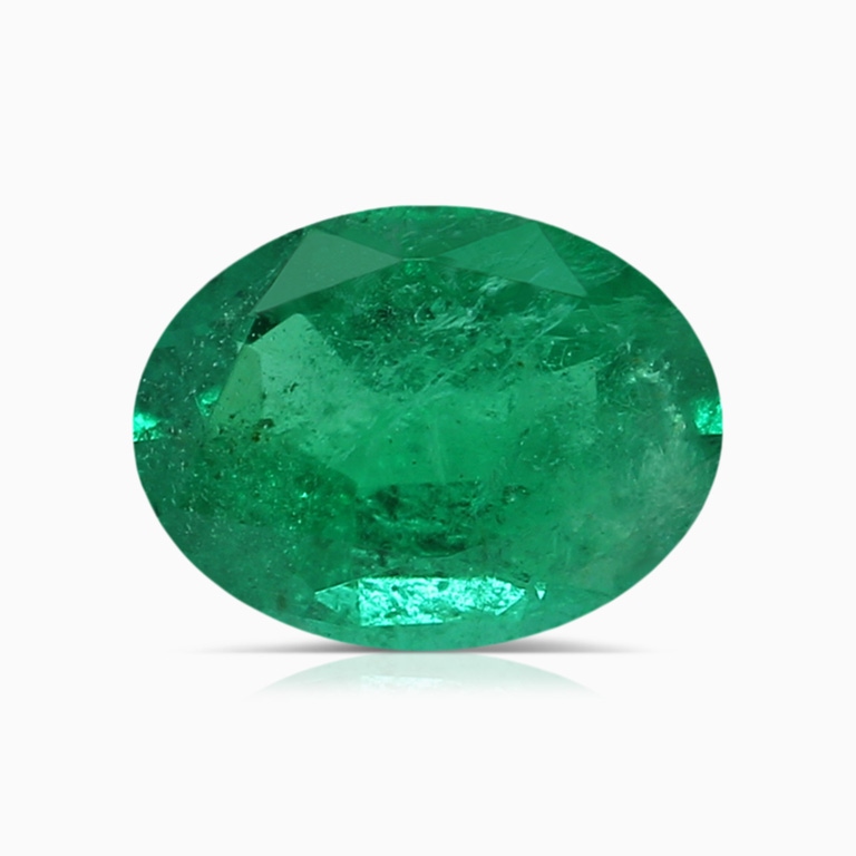 1.59 Carat GIA Certified Oval Emerald