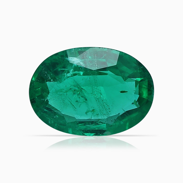 1.80 Carat GIA Certified Oval Emerald