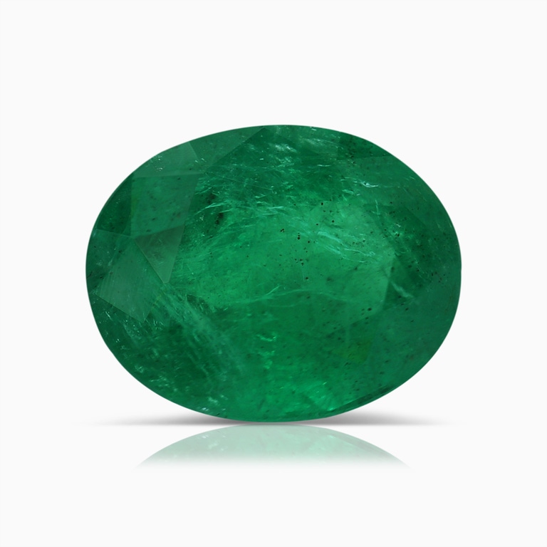 5.51 Carat GIA Certified Oval Emerald