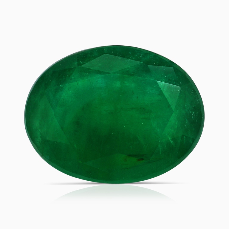 7.65 Carat Oval Emerald
