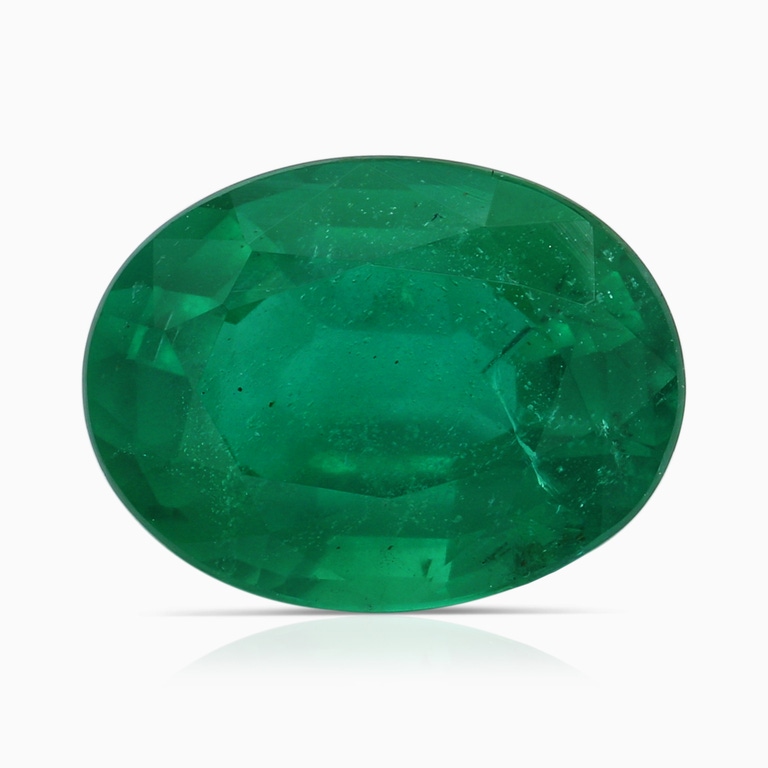 5.66 Carat GIA Certified Oval Emerald