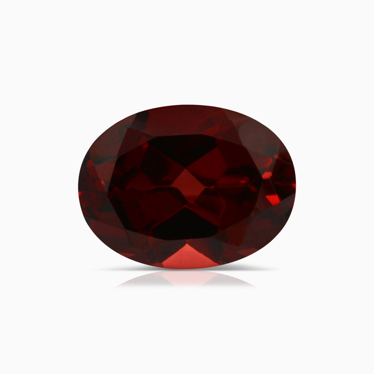 1.61 Carat GIA Certified Oval Garnet