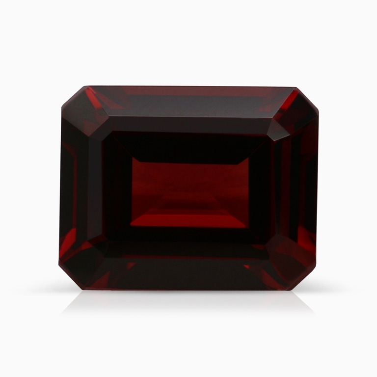 3.86 Carat Emerald Cut Garnet