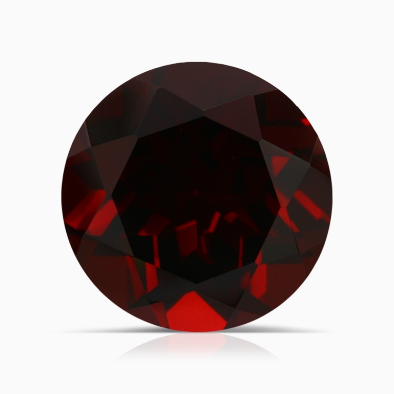 6.89 Carat Round Garnet