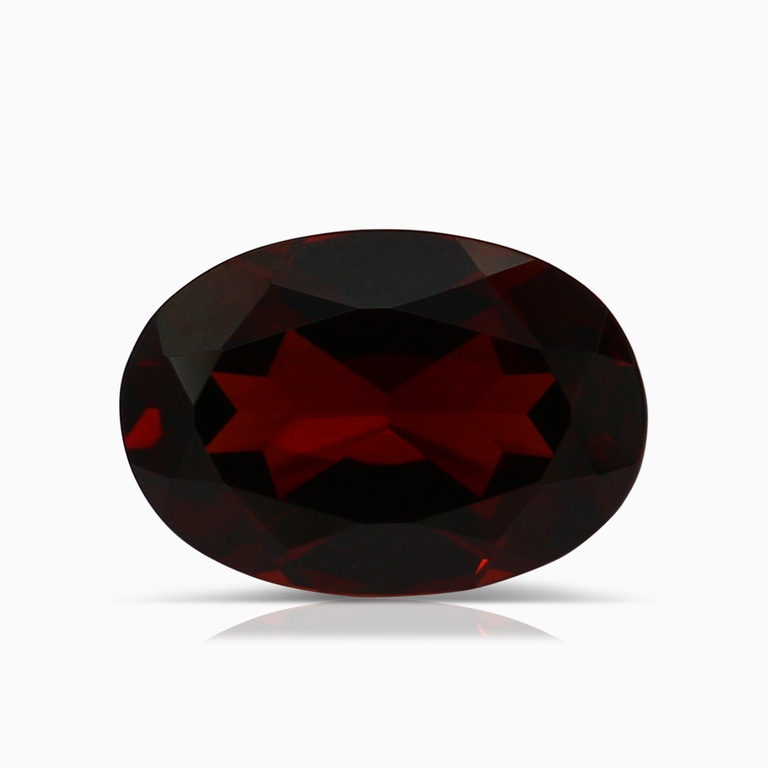 2.71 Carat GIA Certified Oval Garnet