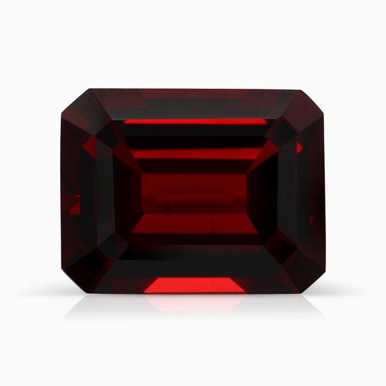 4.89 Carat Emerald Cut Garnet