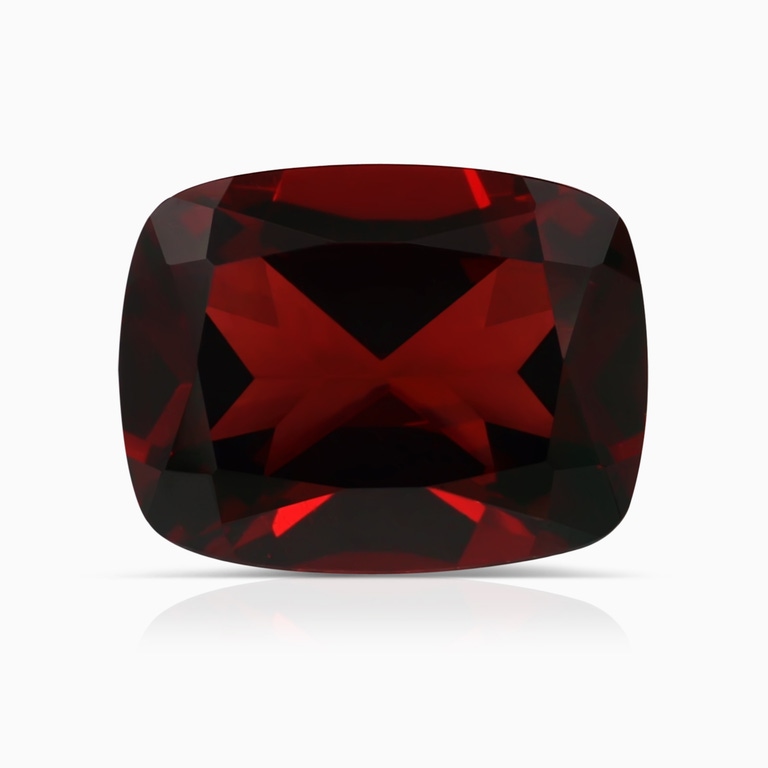 2.39 Carat GIA Certified Cushion Rectangular Garnet