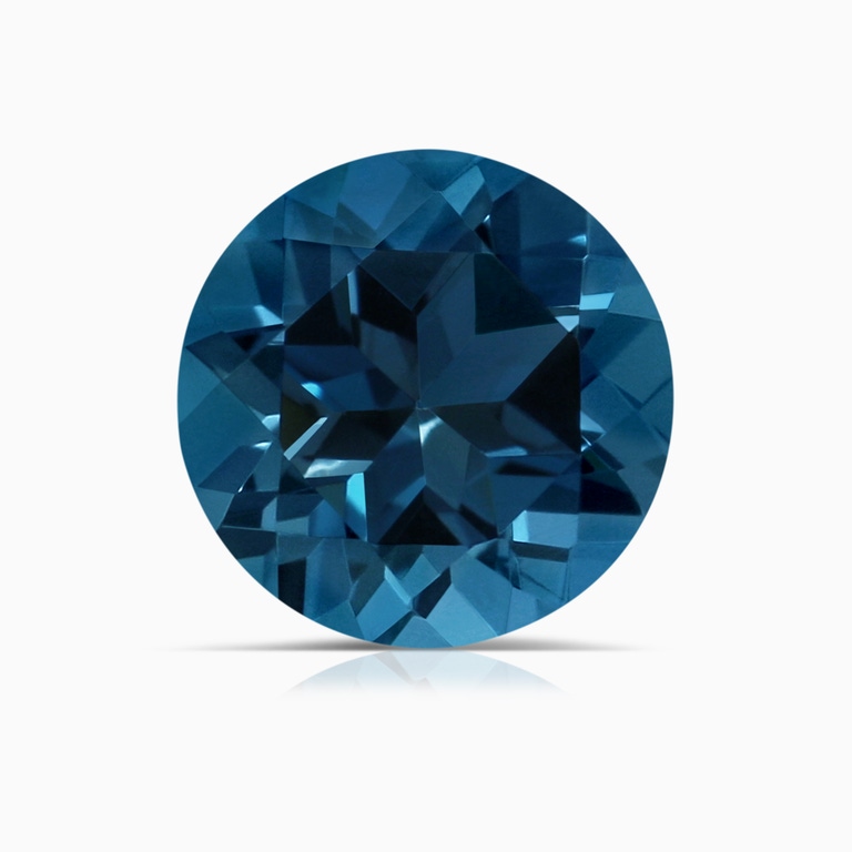 1.46 Carat Round London Blue Topaz