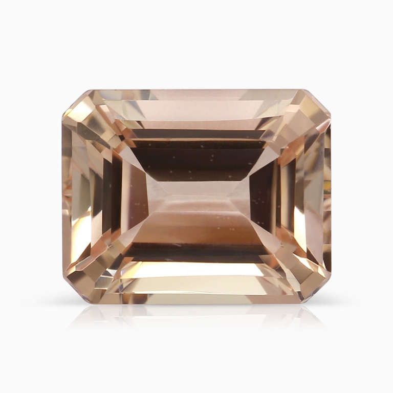 3.39 Carat GIA Certified Emerald Cut Morganite