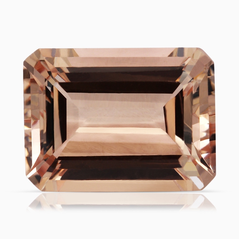 10.73 Carat GIA Certified Emerald Cut Morganite