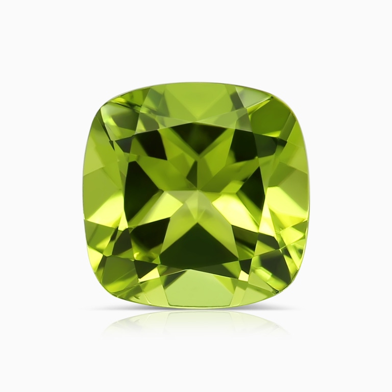 2.34 Carat GIA Certified Cushion Peridot