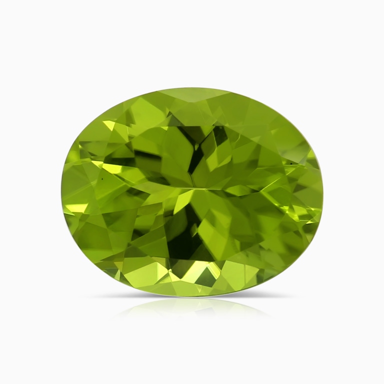 2.47 Carat GIA Certified Oval Peridot