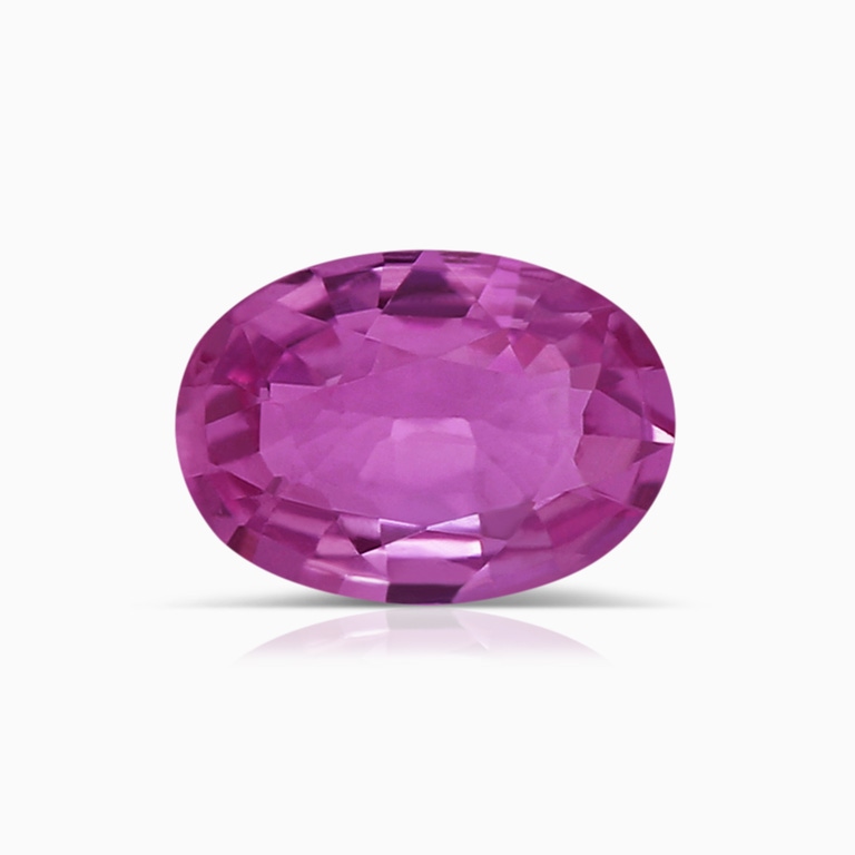 0.93 Carat GIA Certified Oval Pink Sapphire