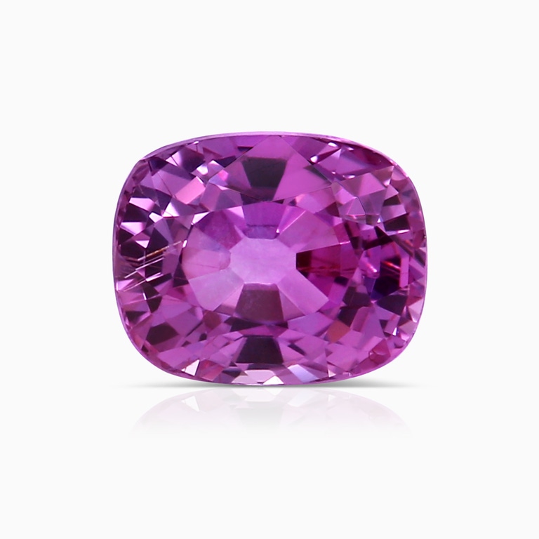 1.52 Carat Cushion Rectangular Pink Sapphire