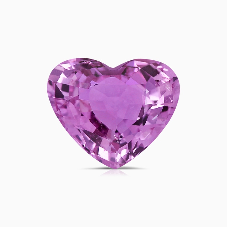 2.69 Carat Heart Pink Sapphire