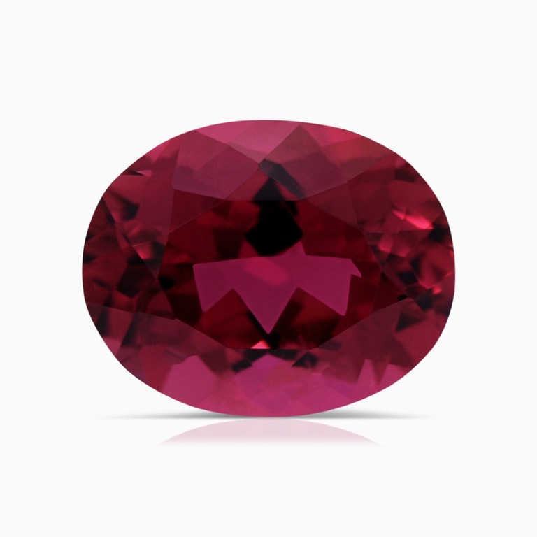 2.59 Carat GIA Certified Oval Pink Tourmaline