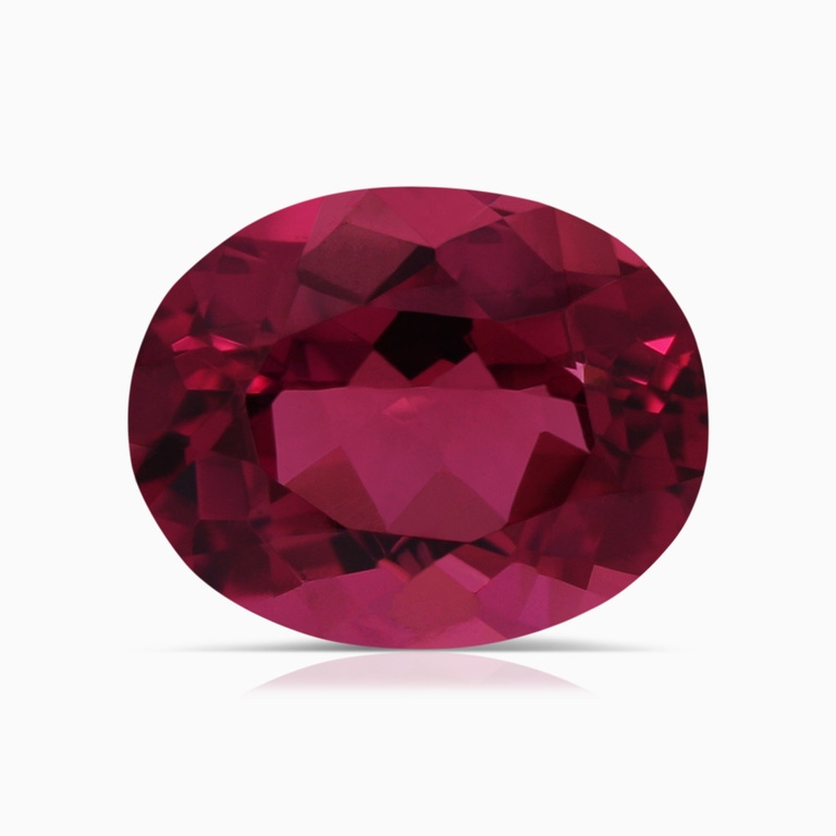 2.63 Carat GIA Certified Oval Pink Tourmaline