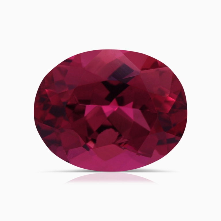 2.80 Carat GIA Certified Oval Pink Tourmaline