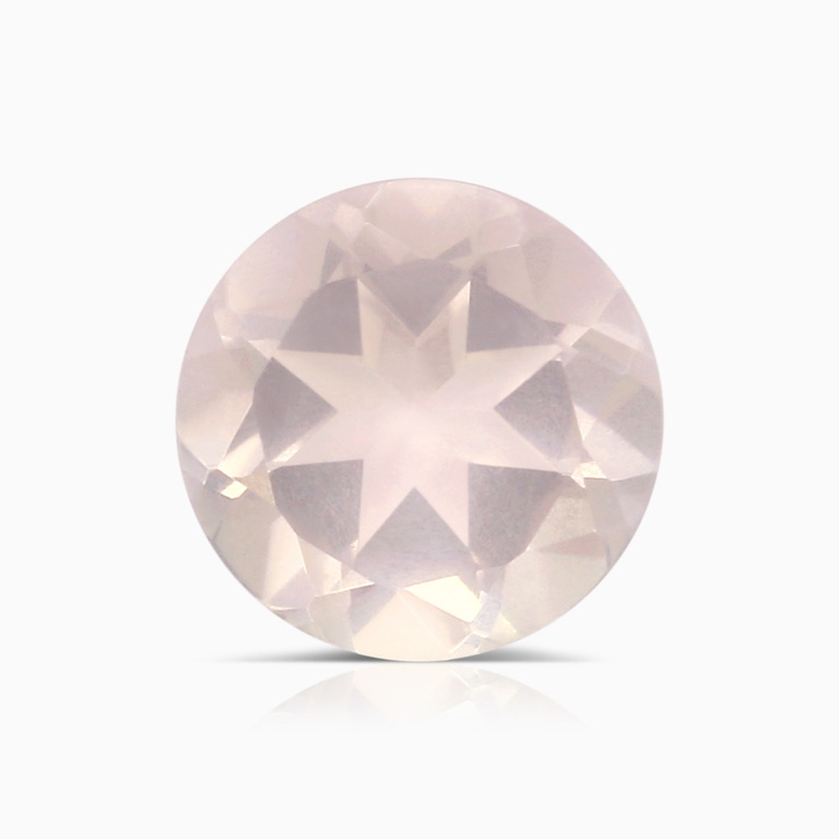 1.24 Carat GIA Certified Round Rose Quartz