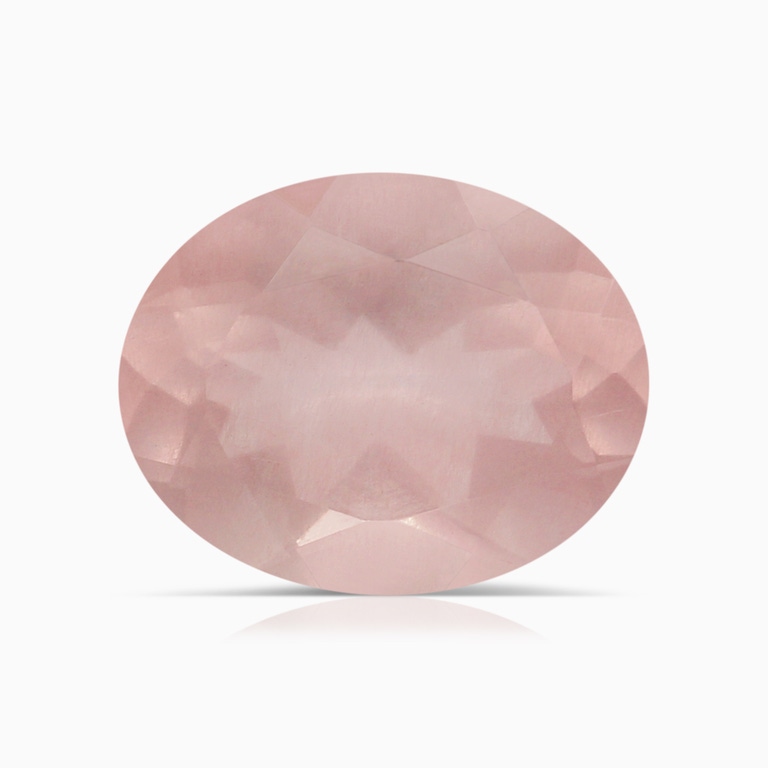 2.46 Carat Oval Rose Quartz