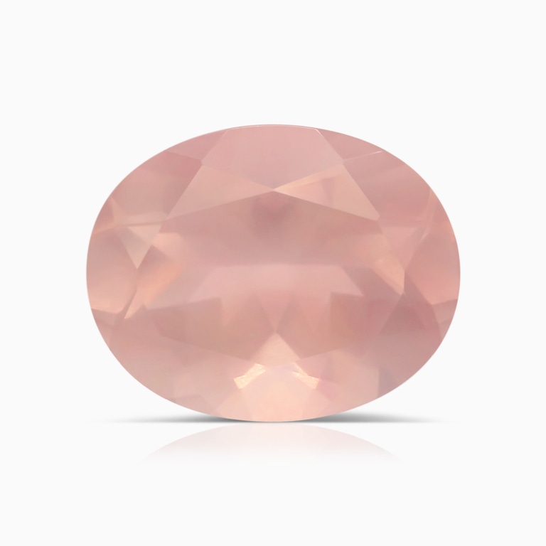 2.33 Carat GIA Certified Oval Rose Quartz