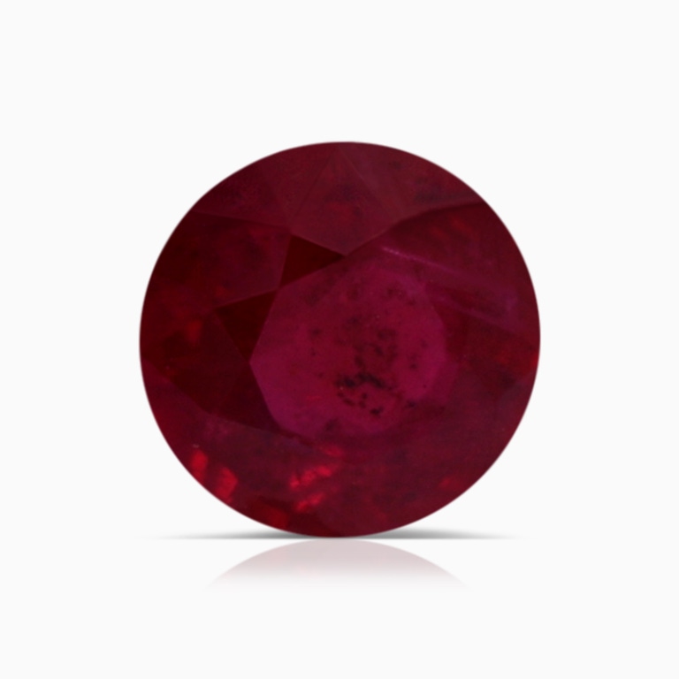 0.60 Carat GIA Certified Round Ruby